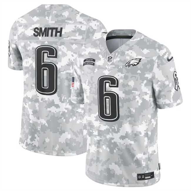 Men's Philadelphia Eagles #6 DeVonta Smith 2024 Arctic Camo Salute To Service Limited Stitched Jersey Dyin,We sell and wholesale Men's Philadelphia Eagles #6 DeVonta Smith 2024 Arctic Camo Salute To Service Limited Stitched Jersey Dyin on line form chian!